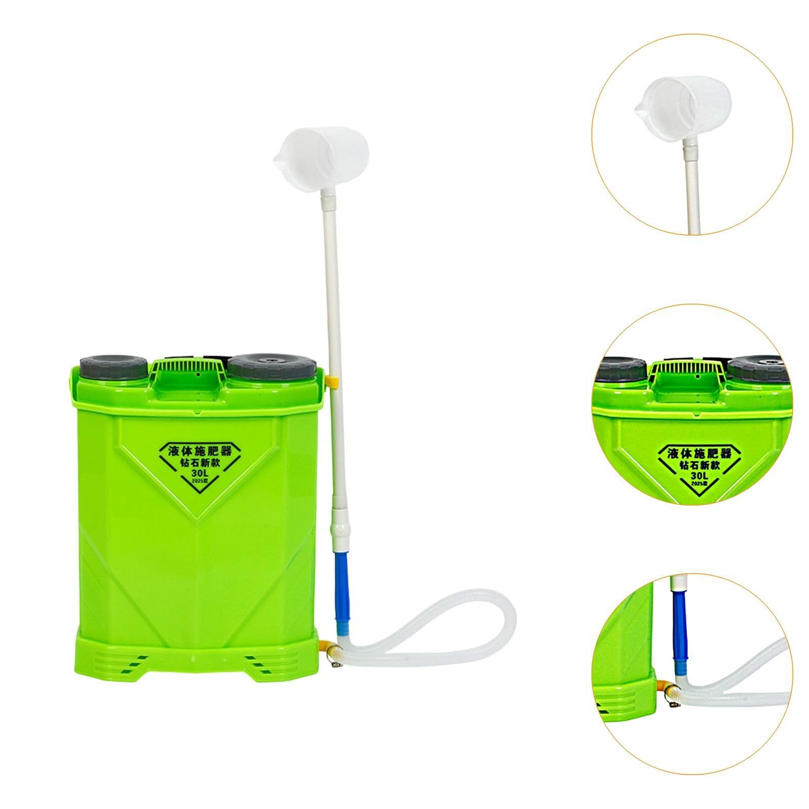 Homyl Strumento per L'applicazione di Fertilizzanti Liquidi, Spandiconcime Liquido Efficiente da 30 Litri