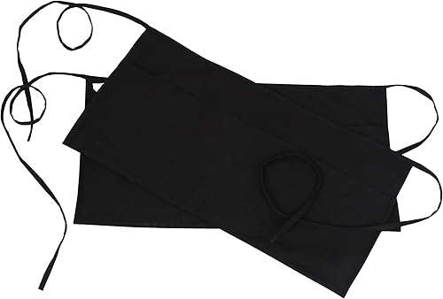 Miniatura 1 de RAJRANG - Delantal de camarera de algodón puro con 3 bolsillos