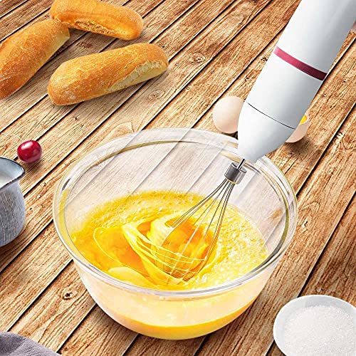 Batidora de mano con mango ergonómico antideslizante para evitar salpicaduras 5