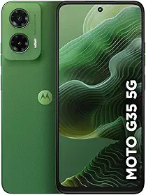 Smartphone Motorola Moto g35 5G - 128GB 12GB (4GB RAM+8GB Ram Boost) e Camera 50MP com AI NFC Tela 6.7' com Superbrilho - Verde