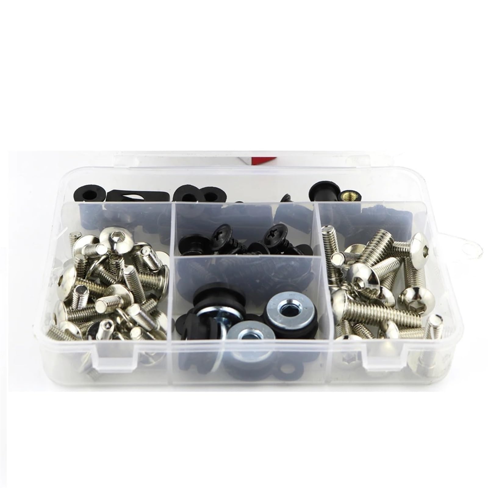 Viti Ergal Moto Per Y-amaha TDM900 TDM 900 2002-2014 Moto In Acciaio Completo Completo Carena Bulloni Kit Carena Clip Corpo Viti Dadi(Silver)