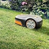 LawnMaster L10 Robotic Lawnmower. Fully Automatic Robot Mower with Auto Charging Docking Station & 20V MAX 2.0Ah Lithium-Ion Battery. For Lawns up to 400m², 18cm Cut Width, Cut Height Adjust - Image 5