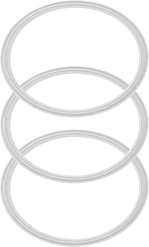 Paquete de 3-2010 onzas de anillo de goma de repuesto, 3.3 pulgadas de diámetro, sellos de juntas, tapa para vasos aislados de acero inoxidable,