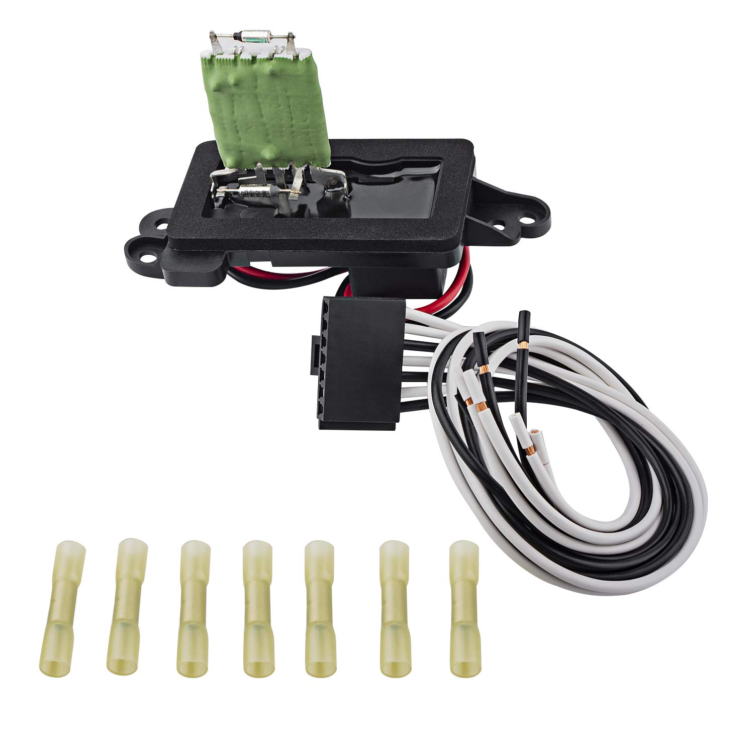 Amazon.com: Car Manual AC Blower Motor Resistor Kit Compatible Escalade  Tahoe Silverado Suburban Sierra 1500 1500HD 2500 2500HD 3500 3500HD  2003-2006 Replaces 89019088 22807123 + Plug Wiring Harness : Automotive