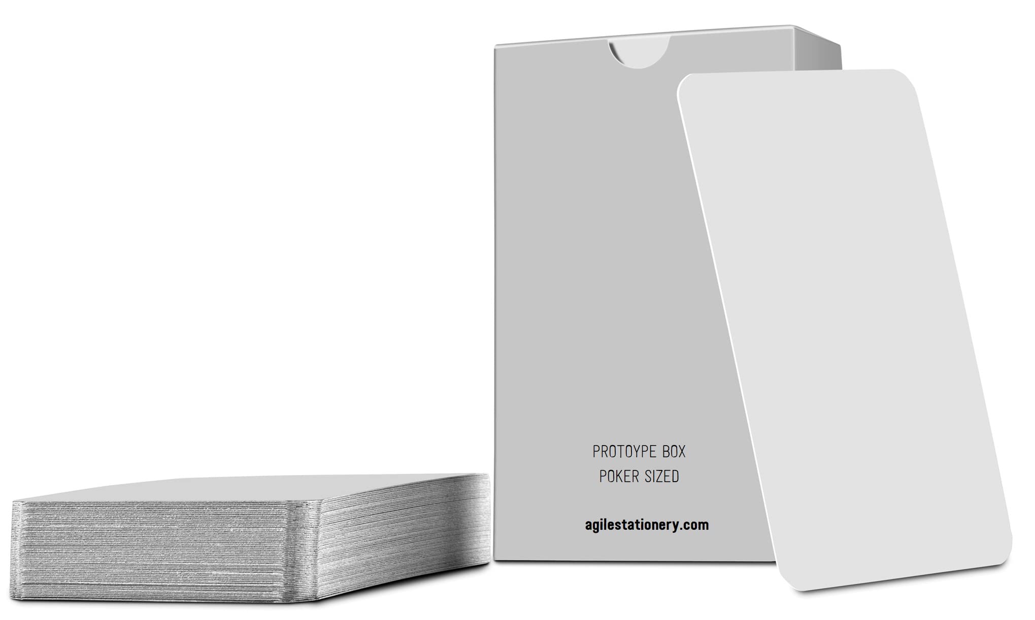 Blank Playing Cards – 96 pcs Blank Playing Cards with Blank Tuck Box to Write On – Custom Card Deck with Offset Finish