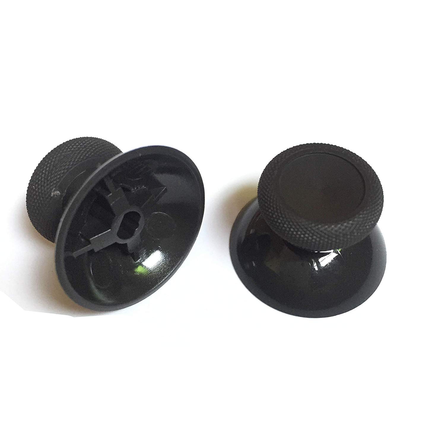2PCS 3D Analog Joystick Cap Thumb Stick Cap Thumbstick Replacement for Xbox One Elite Controller (Brown)