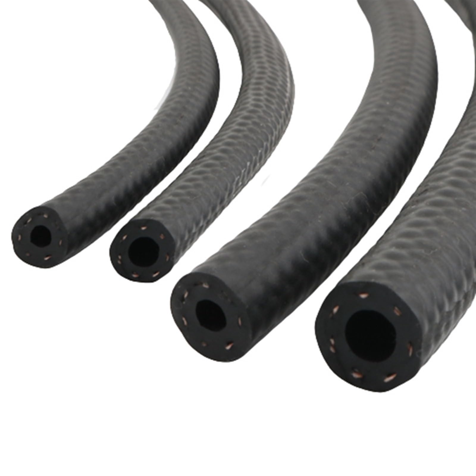 Fuel Line Hose， Fuel Hose 1M High Temp Resistant Rubber Tube Multiple Sizes for Gasoline Diesel(ID 16mm x OD 2.3cm)
