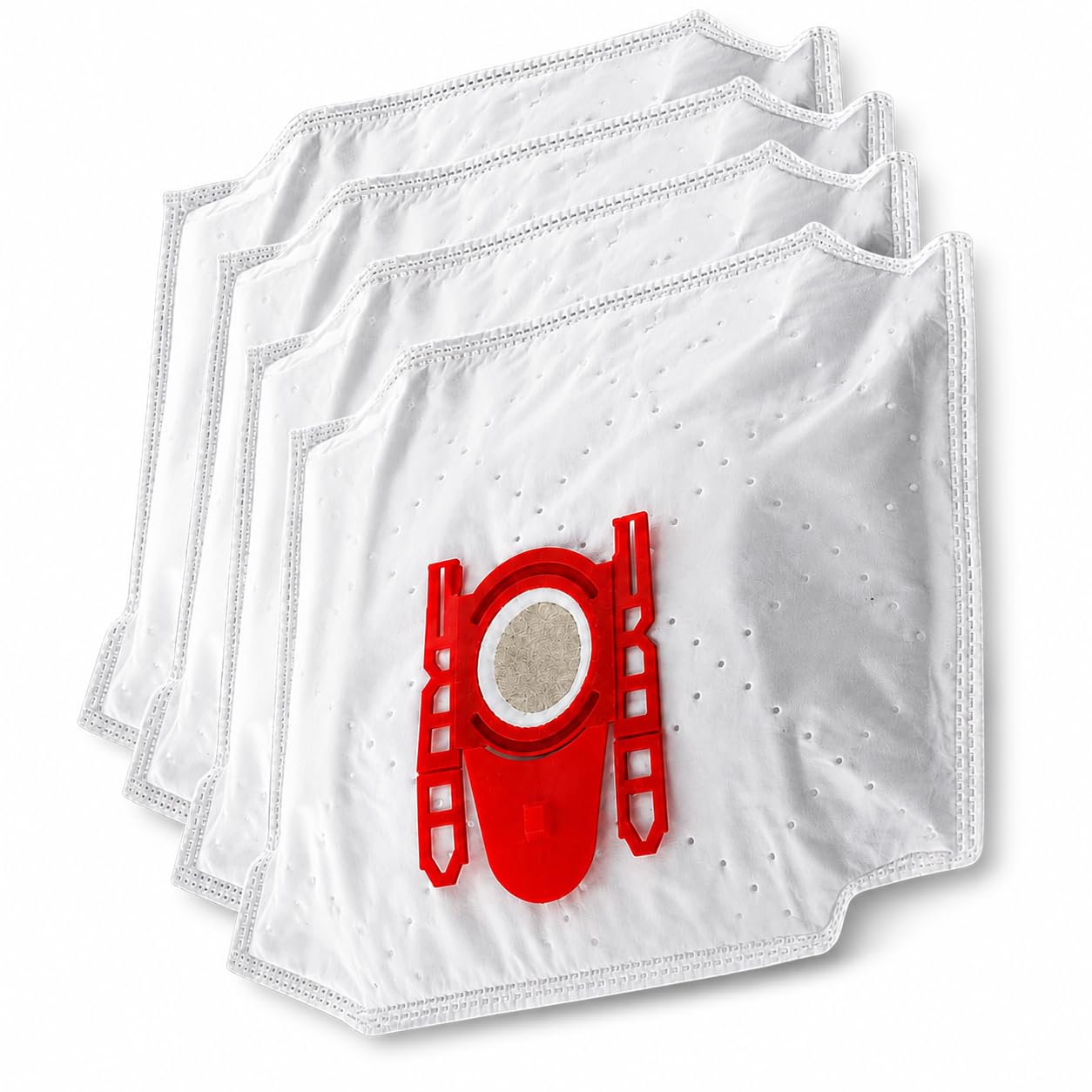 FIXONIC® Vacuum Bags for Bosch Type D E F G H with Filter, Pack of 4