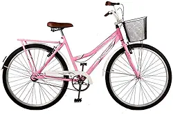 Bicicleta de Passeio KLS Retro Aro 26 com Freios V-brake