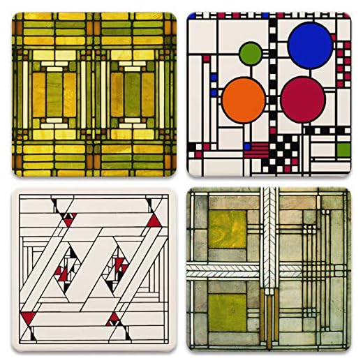 CoasterStone Frank Lloyd Wright Coasters