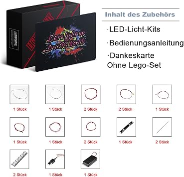 Light Kit Compatible with Lego 21331 Green Hill Zone (No Model)