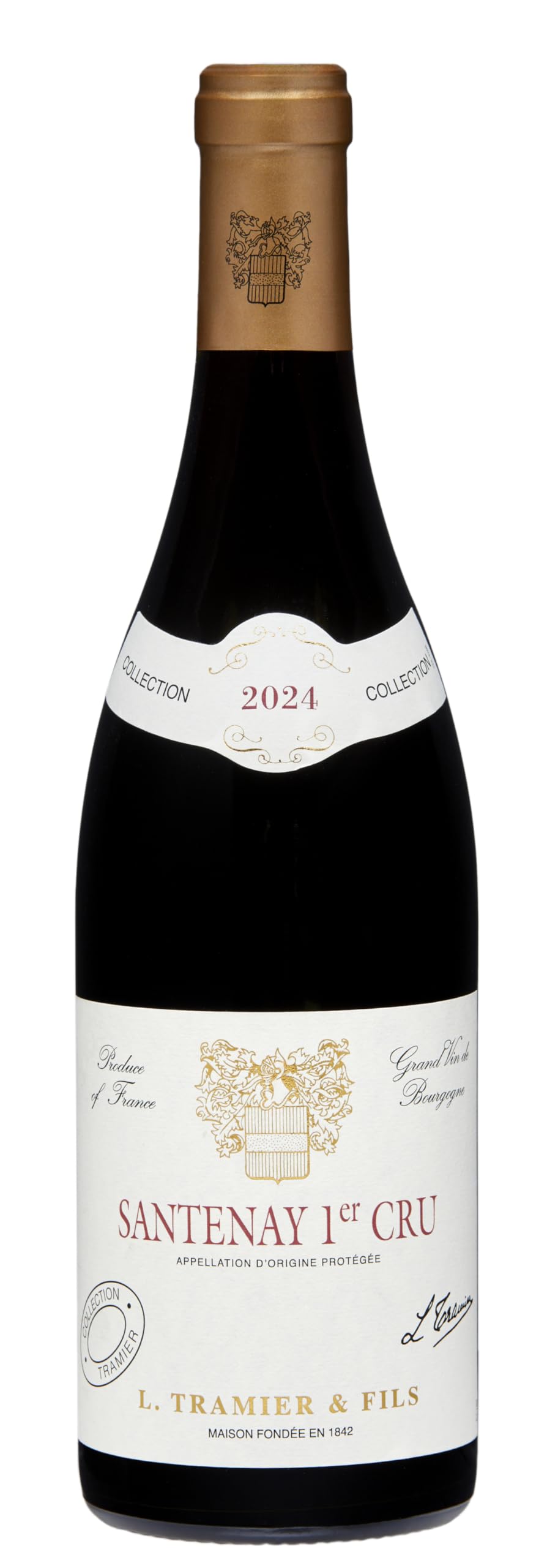 L Tramier & Fils Burgundy Santenay '1er Cru' 2024 Pinot Noir Red Wine - 75cl