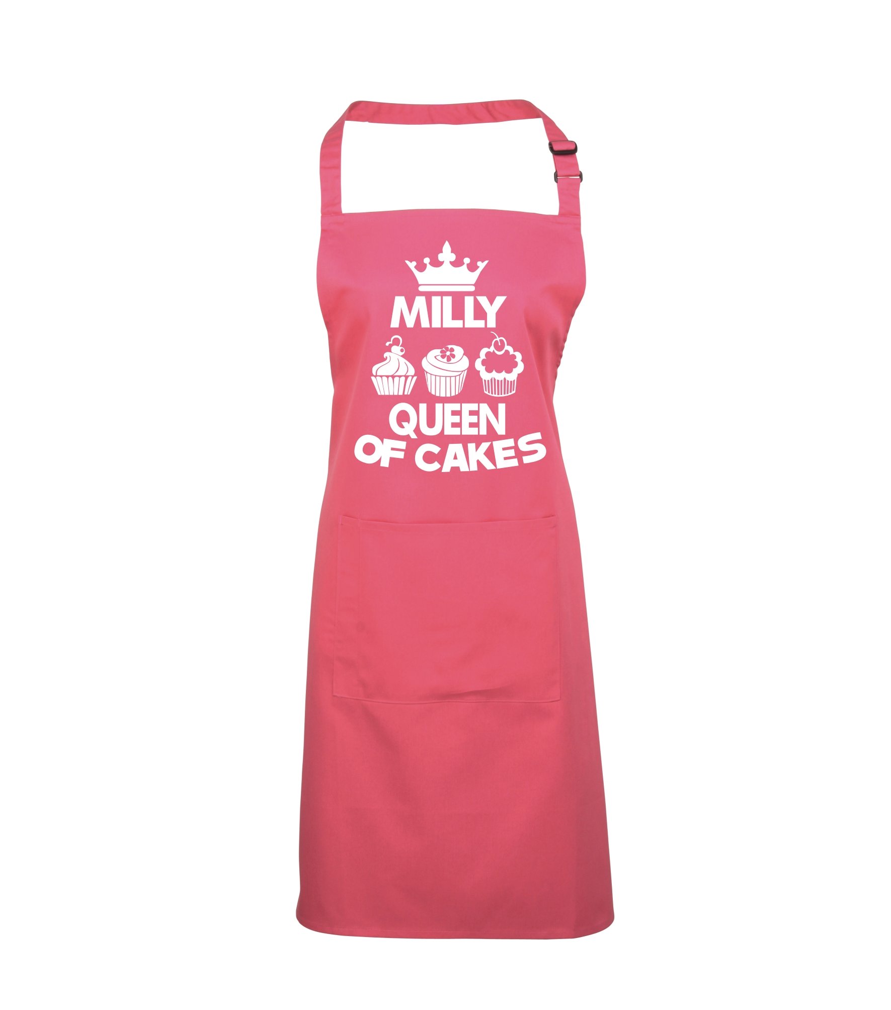 Edward Sinclair Fuchsia Personalised | Queen Of Cakes | Cooking | Baking | Apron
