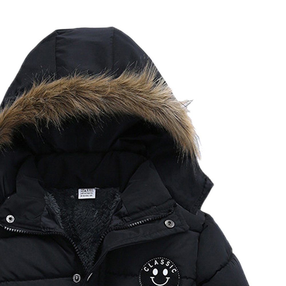 Enfants Hiver Garçon Veste Manteau Manteau à Capuche Mode Enfants Chaud Vêtements Veste Garçons Manteaux Garçon Automne