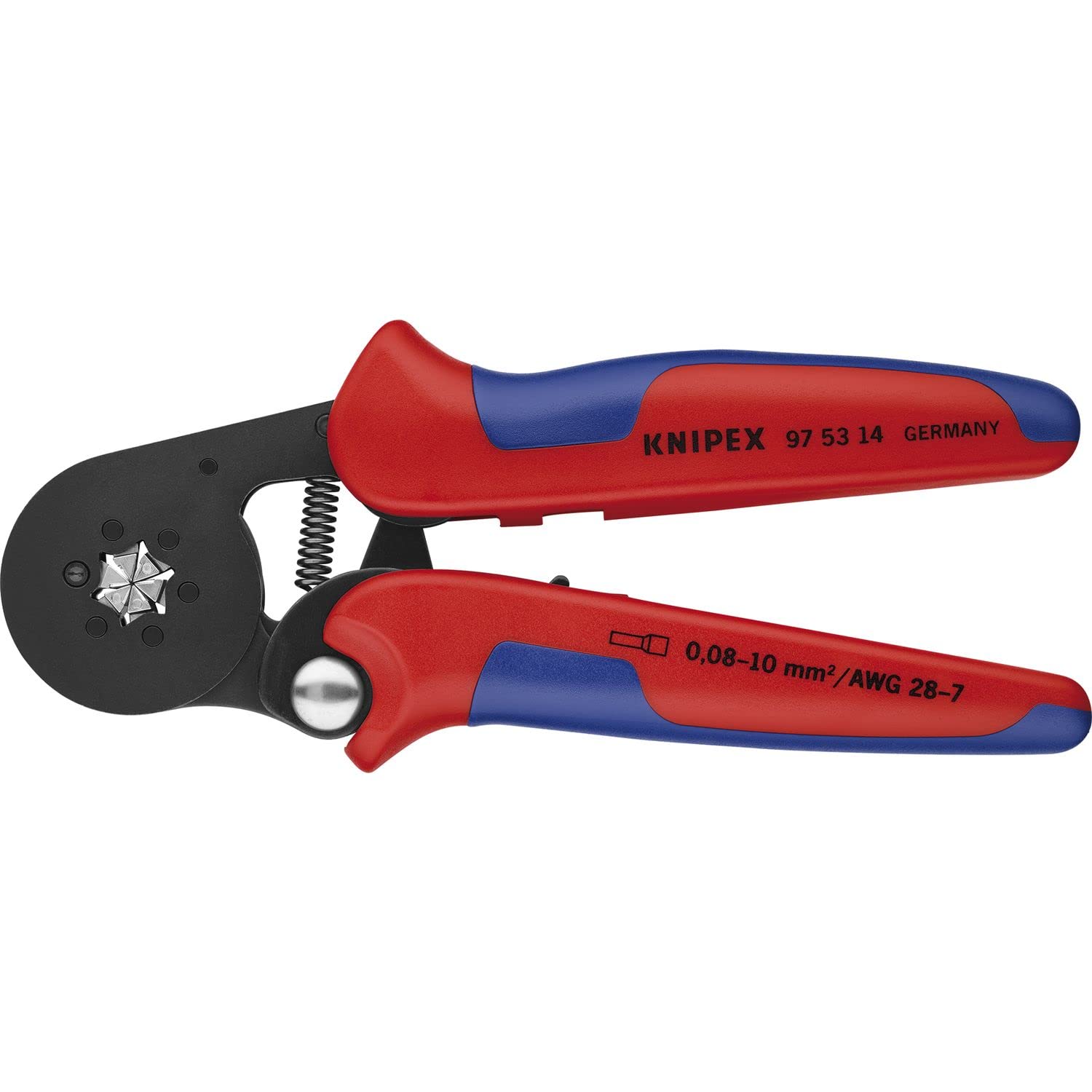 Knipex 97 53 14 Self-Adjusting Crimping Pliers for Wire Ferrules 180 mm