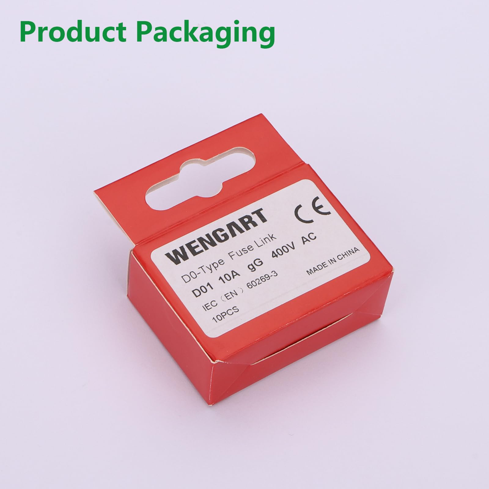 Wengart 10 Pezzi Fusibili a Bottiglia D01 E14,10A 400V AC / 250V DC,Tipo gG per Protezione Linea e Distribuzione, Ceramica di Alta Qualità,Ricambio per Quadri Elettrici Vecchi e Impianti Industriali