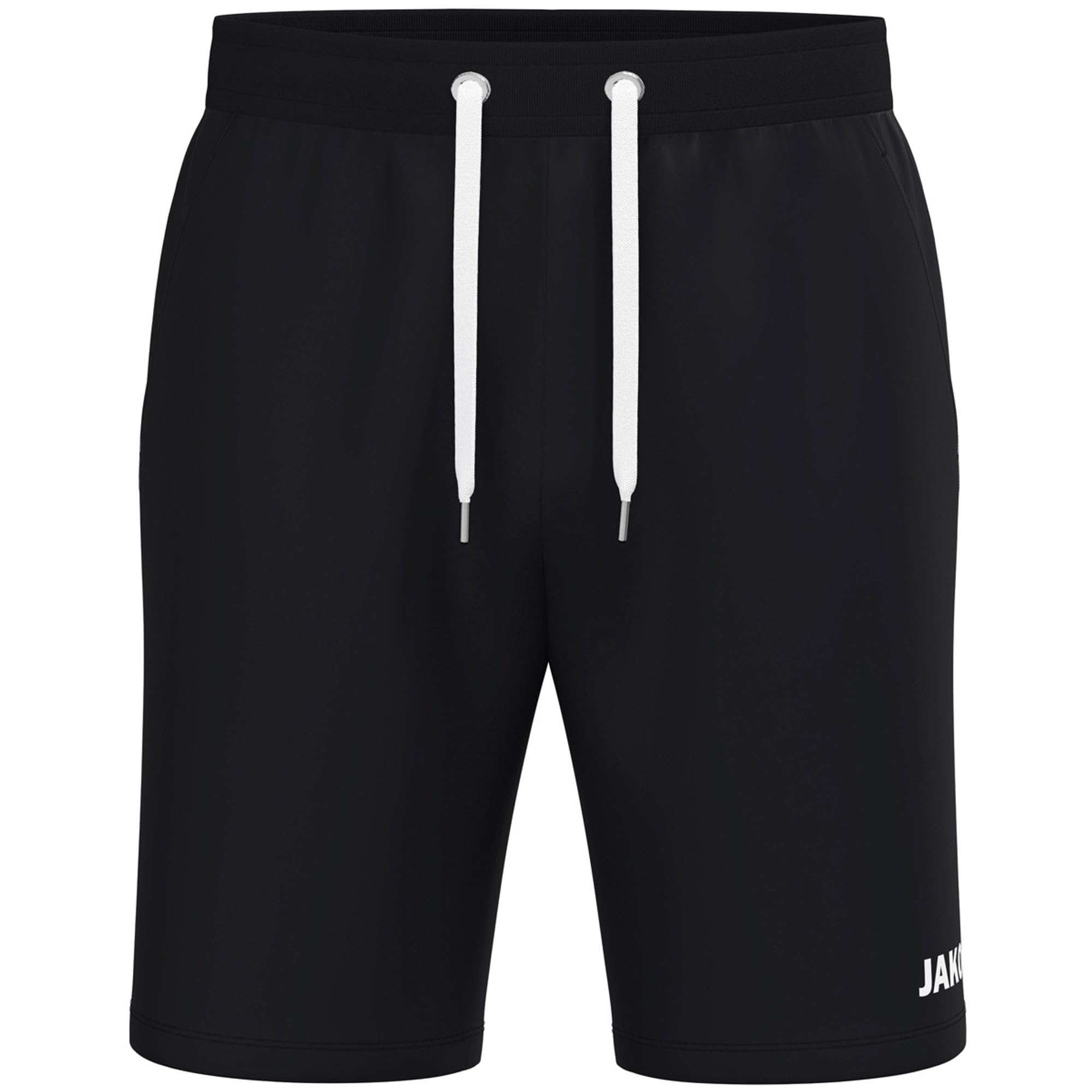 Jako Unisex Jogging Shorts One Cotton, Black, 4XL