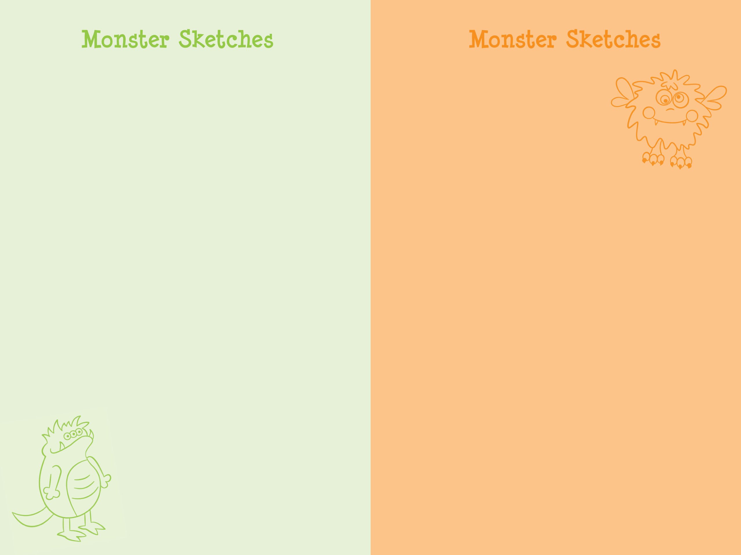 Monsters Scratch & Sketch: An Art Activity Book: for Creative Kids of All Ages