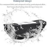 Vista 6 de Para Kawasaki Z900RS Z900 RS 2017-2022 Manillar Bolsa impermeable Bolsa de viaje