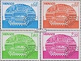 Prophila Collection Monaco 1380-1383 (kompl.Ausg.) postfrisch ** MNH 1979 Kongreßzentrum (Briefmarken für Sammler)