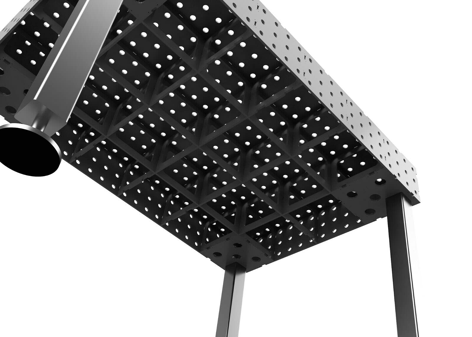 Tavolo forato per saldatura, 1200 x 800 x 150 mm