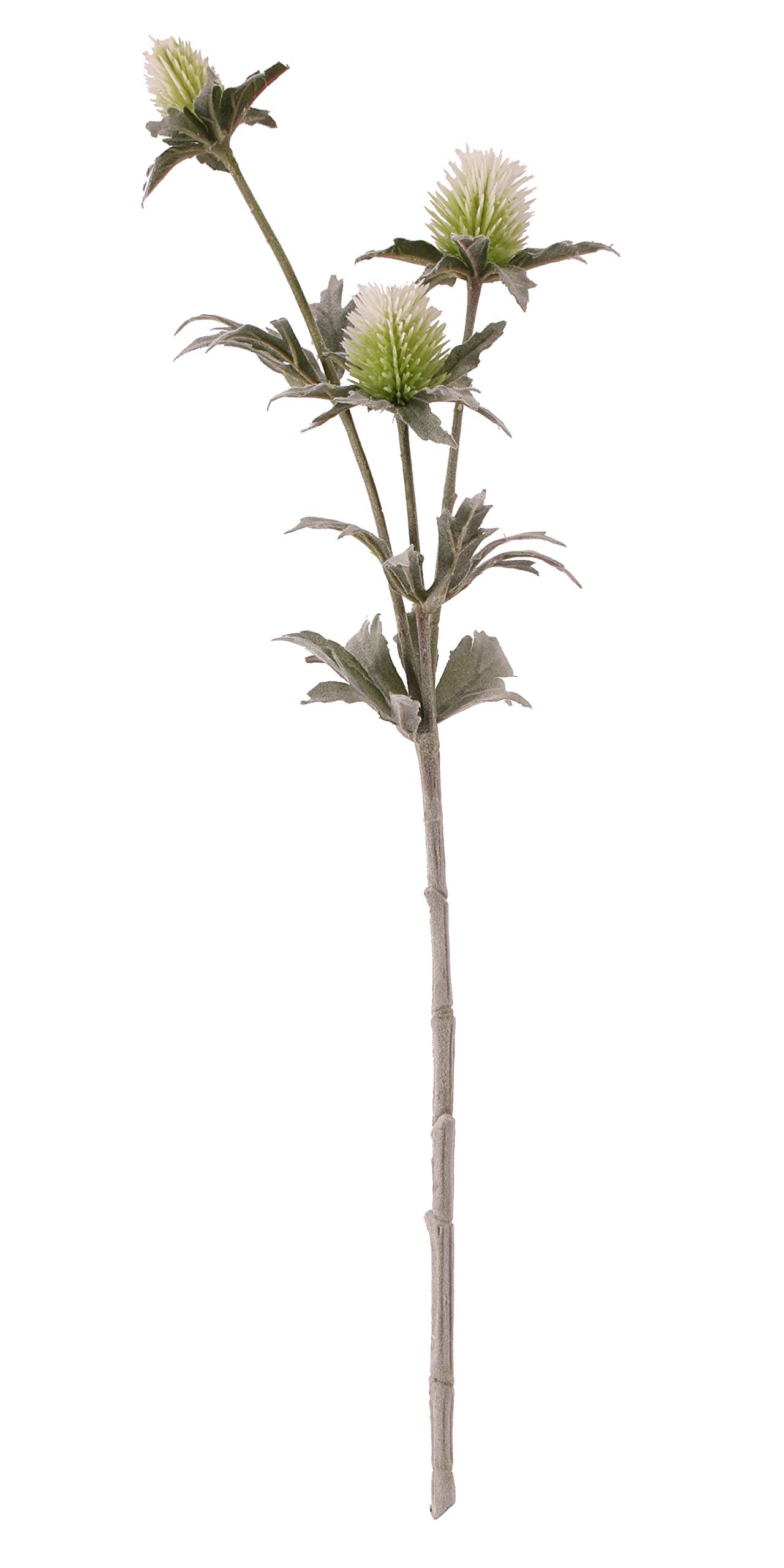 Apac 44cm Artificial Thistle - Green, Silk Flowers Perfect for Home Wedding Party Decorations Flower Arrangements