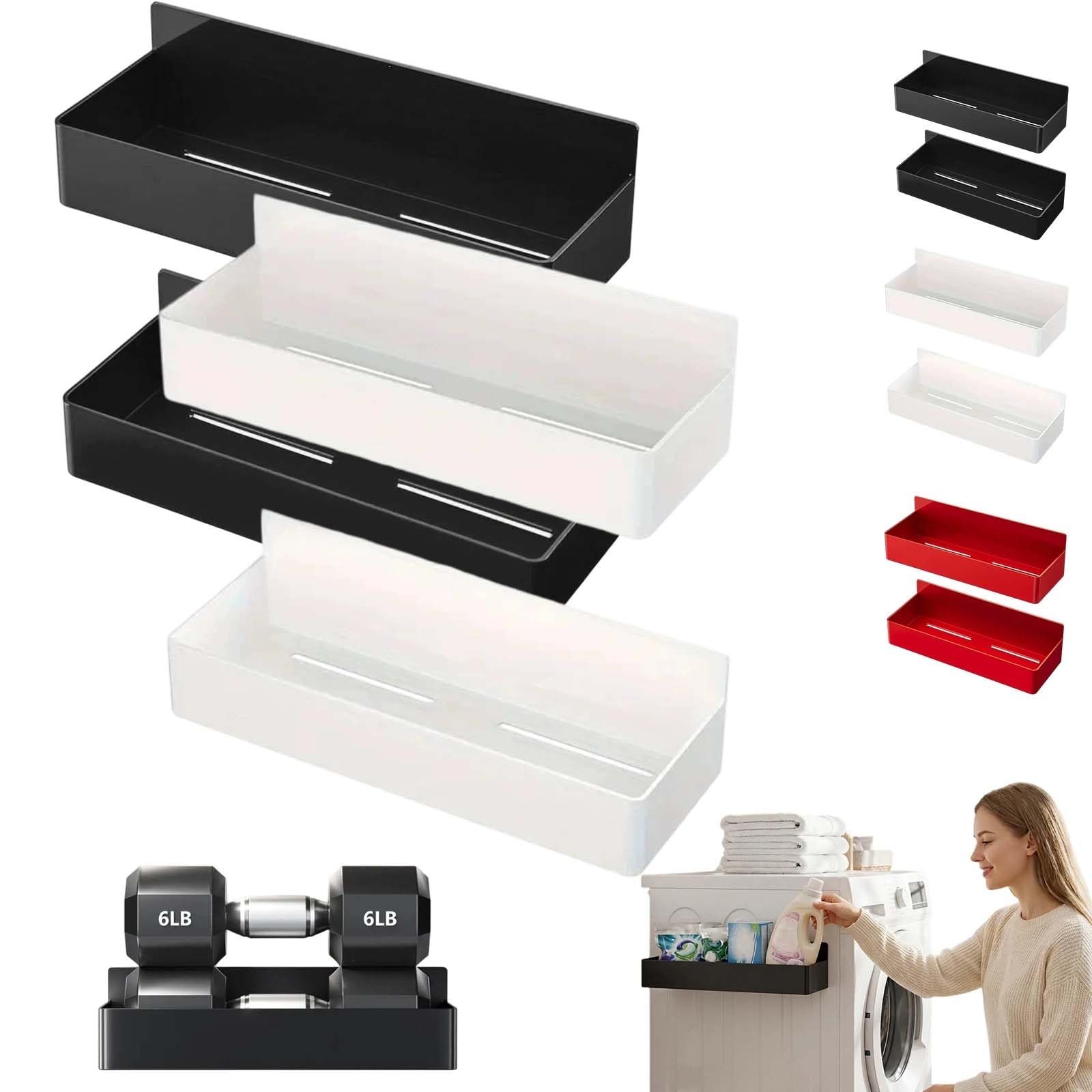 Liocwocne Magnetic Fridge Shelf, Spice Rack Magnetic