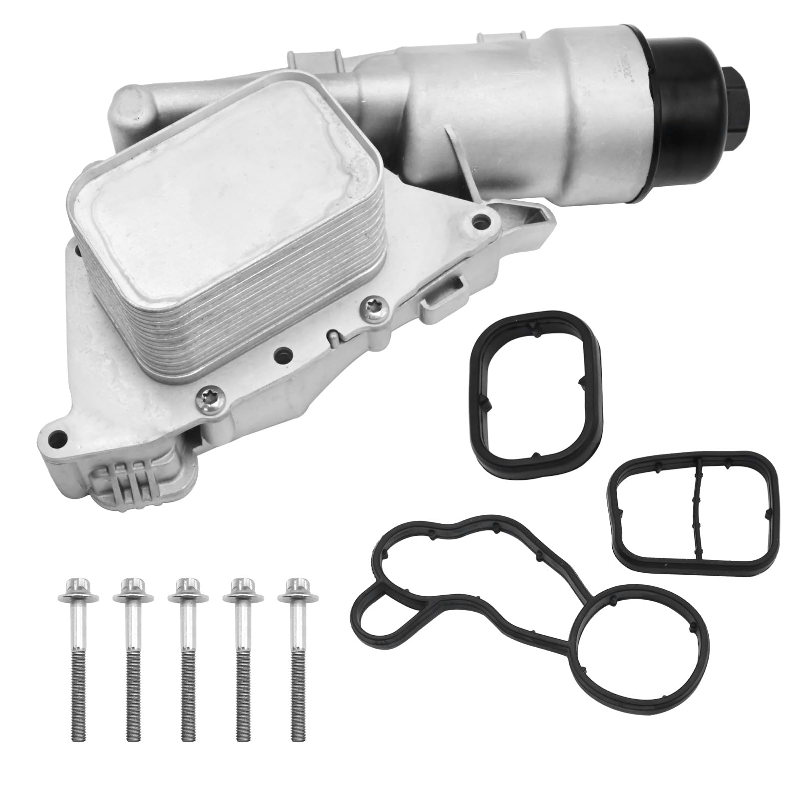 Amazon | UOIENRT 11428585235 アルミニウム オイル クーラー