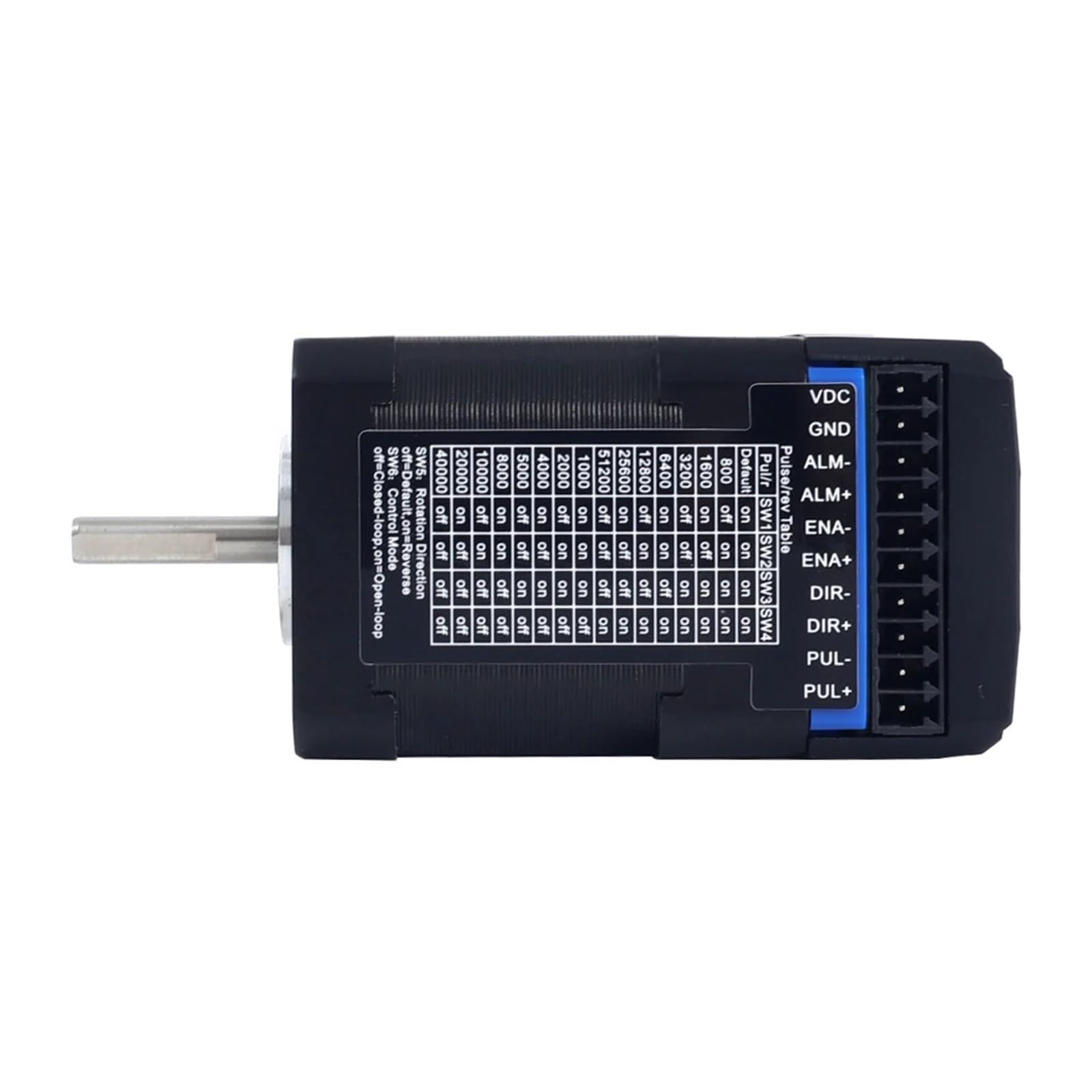 ICL Series NEMA 17 zintegrowany silnik krokowy z zamkniętą pętlą 0,6 Nm (2,409.7 g.in) 20-36VDC W/14-bitowy koder