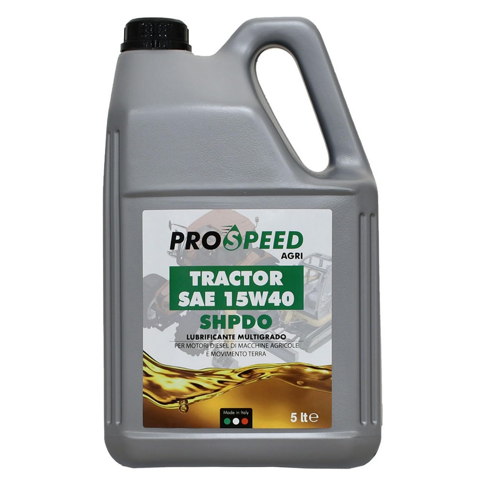 4PZ OLIO LUBRIFICANTE PER MACCHINE AGRICOLE 'TRACTOR' 15W40 - tipo SHPDO