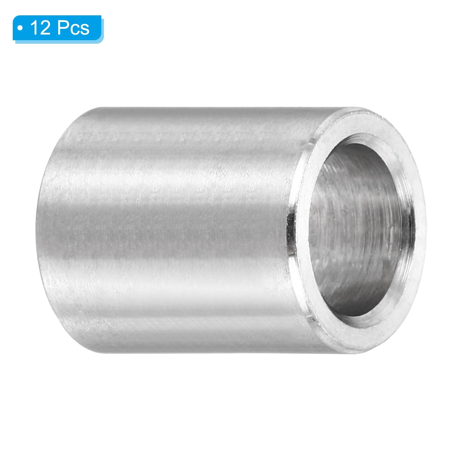 PATIKIL M7 Stainless Steel Spacers, 12Pcs Metal Spacer 7mm ID x 10mm OD x 13mm L Screw Standoff for 1/4" or M7 Screw - Image 3