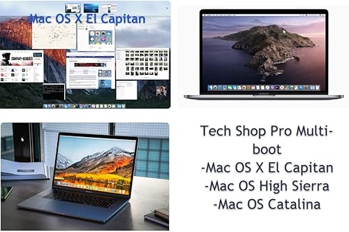 Tech Shop Pro Full Install USB Multi-boot Mac OS X El Capitan Mac OS X High Sierra And Mac OS Catalina Full OS Install, Reinstall, Recovery and