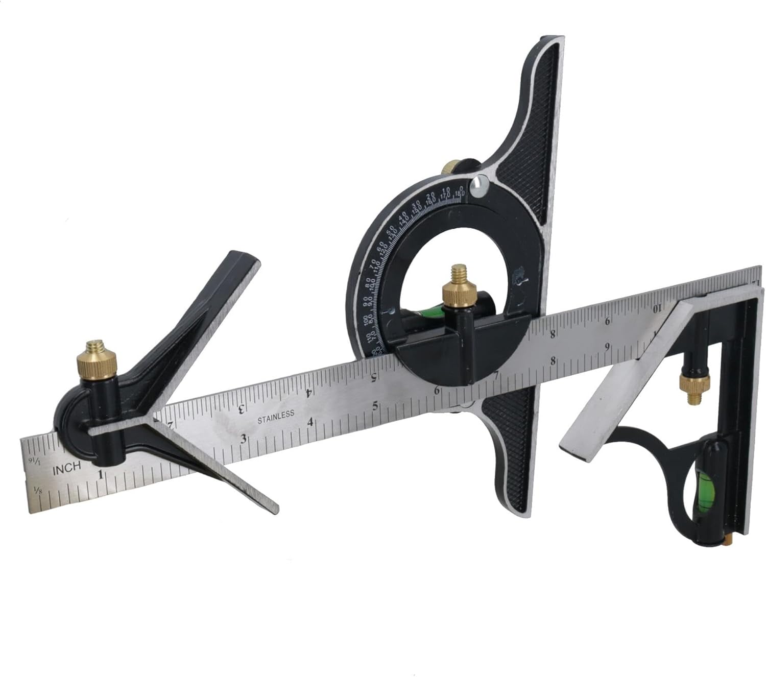 12" Combination Square + Centre & Protector Head TE167