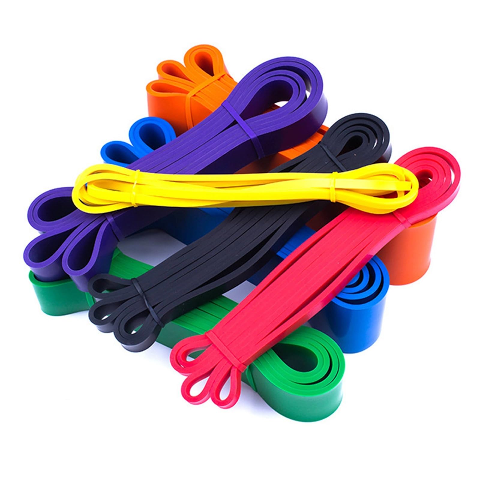 Set di fasce di resistenza da donna, elastiche, elastiche, per fitness, allenamento sportivo, esercizi, bodybuilding, palestra