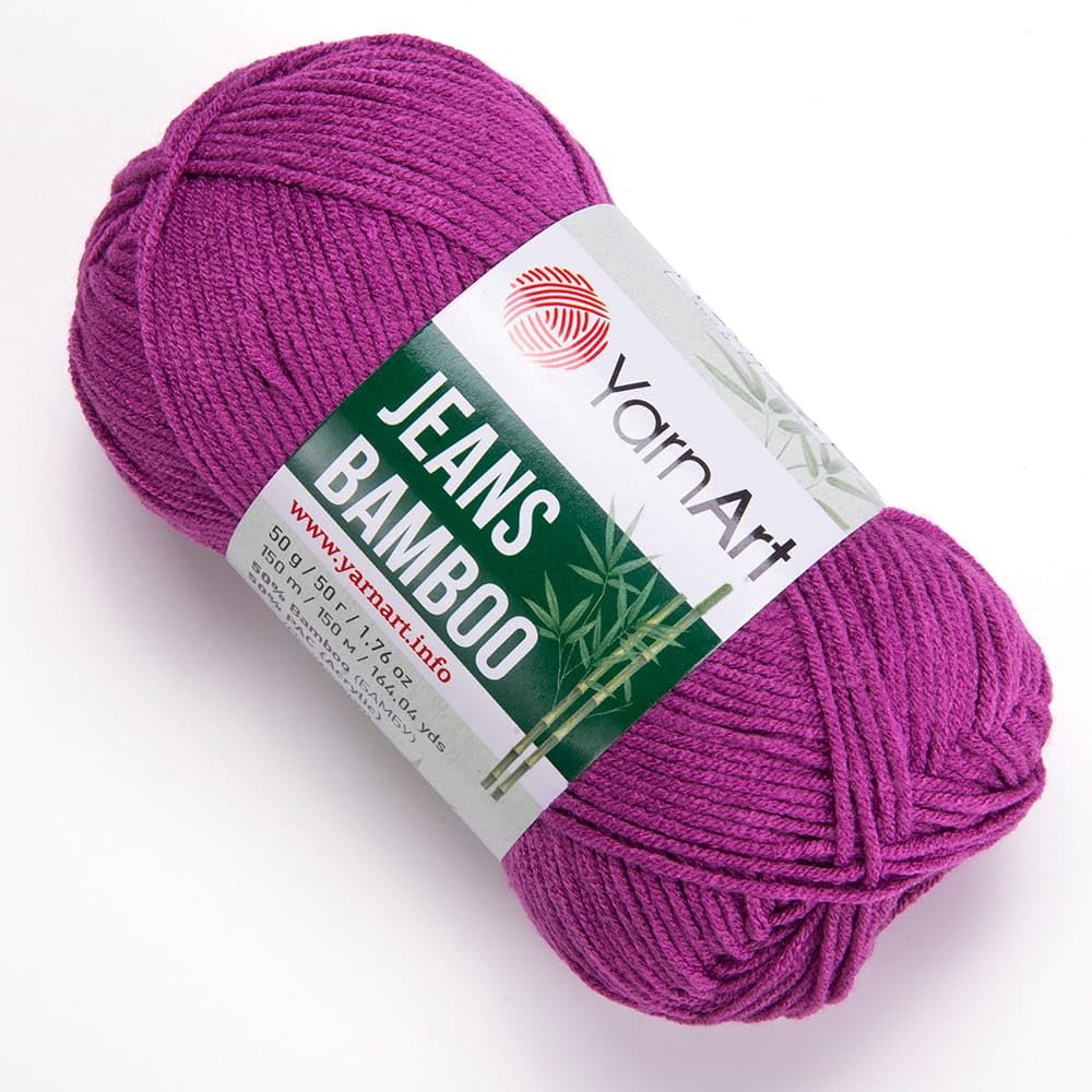 YarnArt El Örgü İpi JEANS BAMBOO, 117, 10x50 gr