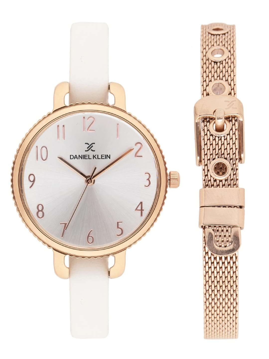 DANIEL KLEIN Gift-Ladys Analog Silver Dial Womens Watch-DK11793-3 (B07DD9SRYZ) Amazon Price History, Amazon Price Tracker