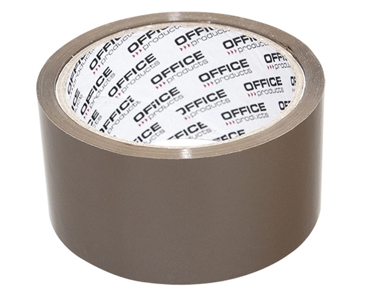Tasma pakowa Office Products 48mmx50 6 sztuk brazowa, brown, 48mm x 46m - Image 2