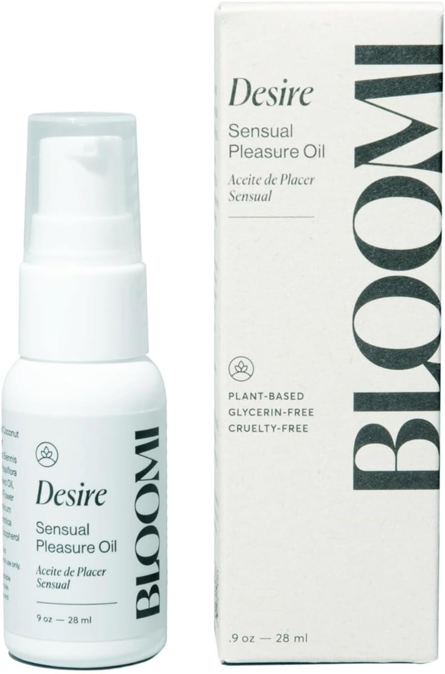 Bloomi Desire Sensual Pleasure Oil Full Body Massage for Date Night Couples Sensual