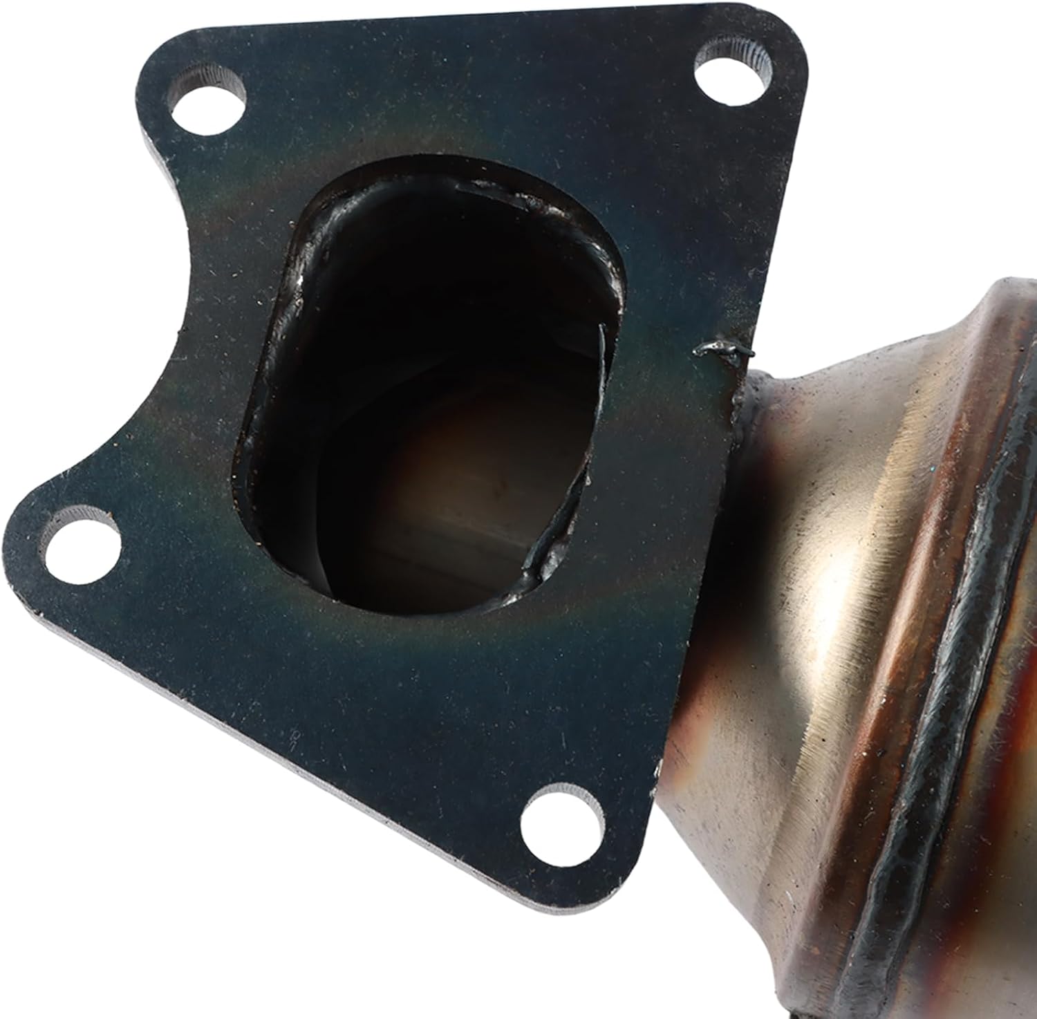 Left & Right Catalytic Converter & Front Exhaust Y-Pipe Flex Pipe Compatible with 2004-2008 Acura TL 3.2L High Performance