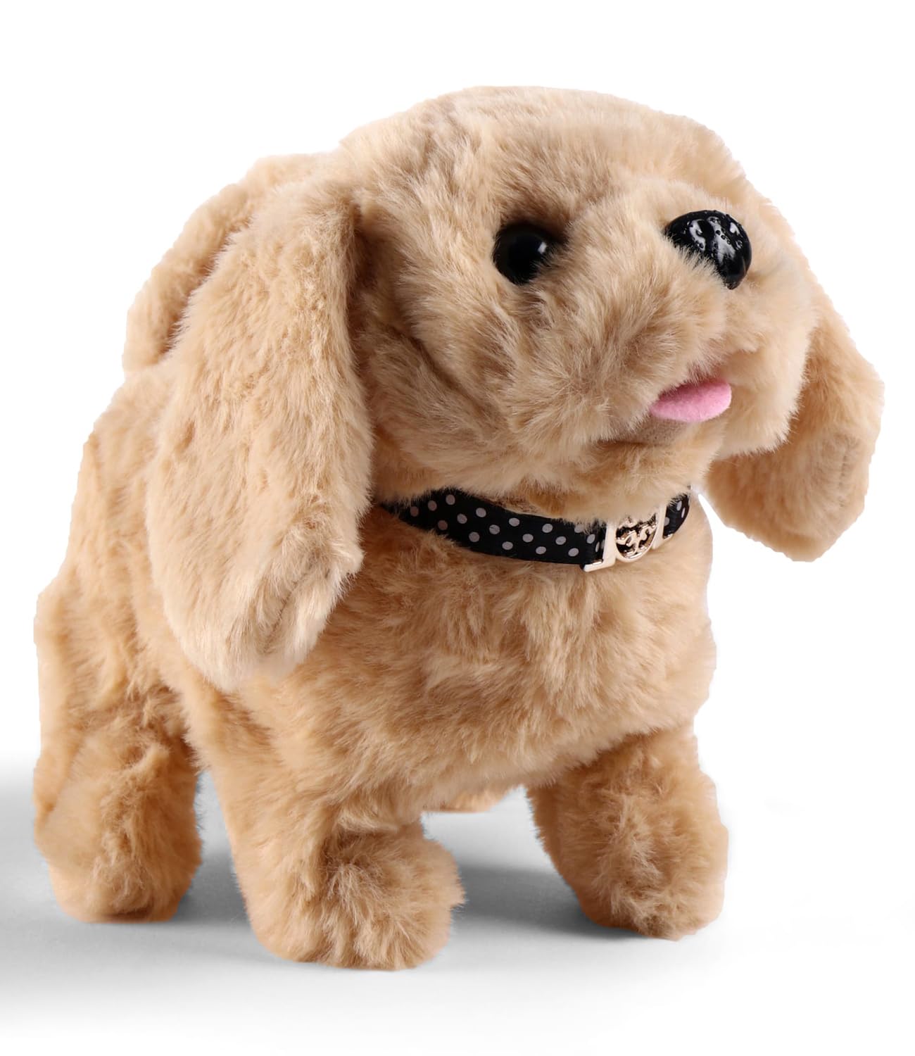 Play Nation Walking & Barking Plush Puppy Toy for Kids, Super Soft Stuffed Dog for Kids, Head & Tail Movement, Battery Operated, Cuddling & Comforting, Plush Toy for Gifting Boys & Girls, Brown-image-43