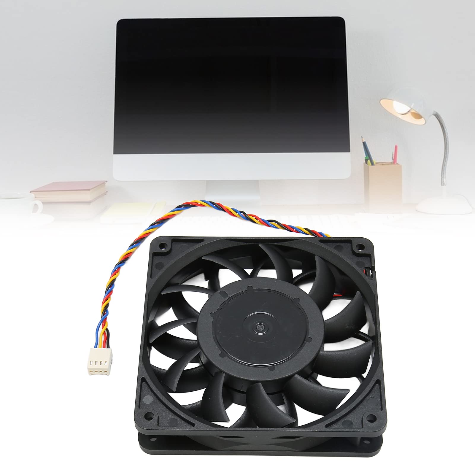 4 Griglie Metalliche 120x120mm Per Ventole PC - Con Viti E Cacciavite - Foto 7