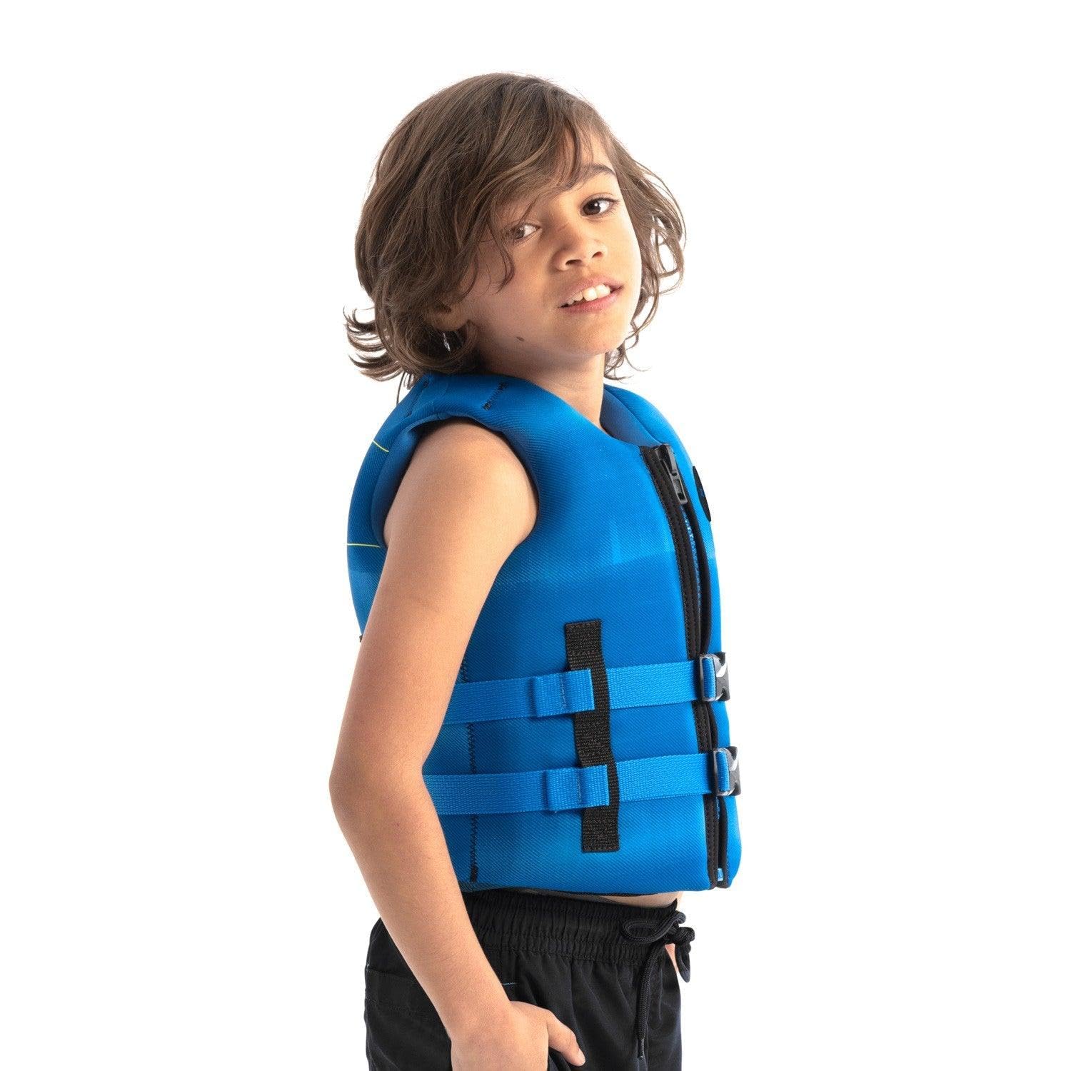 Jobe Neopren Vest Kids Neo Vest dziecięca kamizelka ratunkowa neoprenowa kamizelka niebieska
