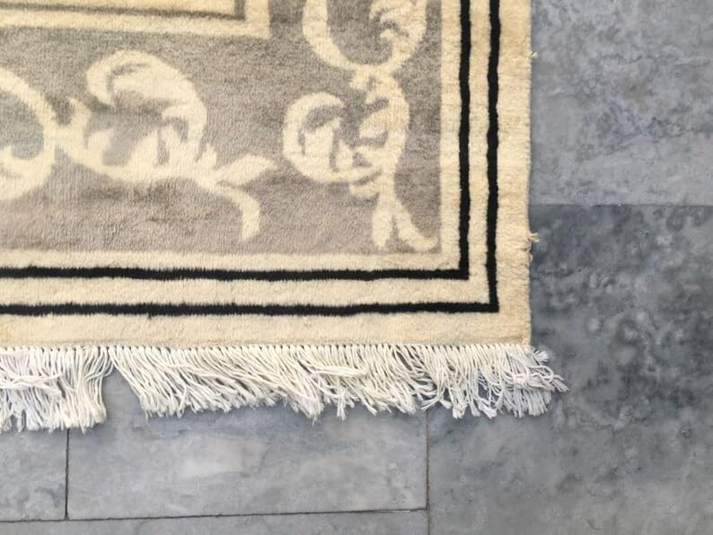7x8 Afghan Large Chobi Rug Hand Knotted Wool Area Home Decor Carpet 230 x 200 cm
