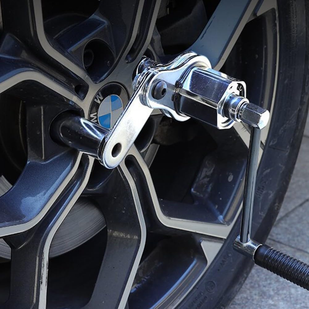 Llave de lengüeta, resistente, herramienta de extracción de tuercas de neumáticos para coche, SUV, sedán, llave cruzada de rueda, herramienta de refuerzo de potencia