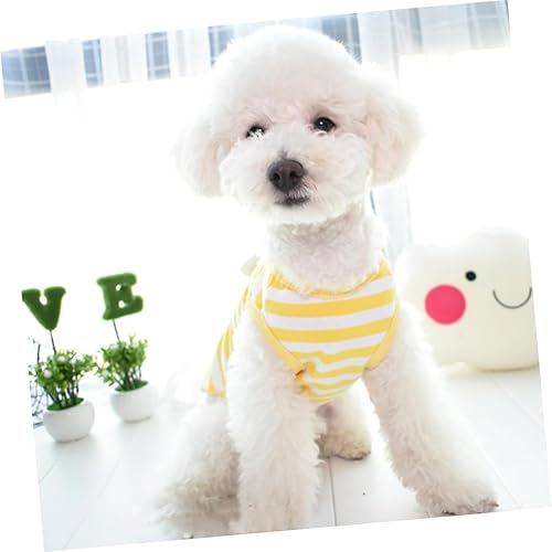 Miniatura 7 de Balacoo Chaleco de patrón de huevo de moda de tamaño mediano para perros, chaleco cálido para perros para suministros para mascotas al aire libre