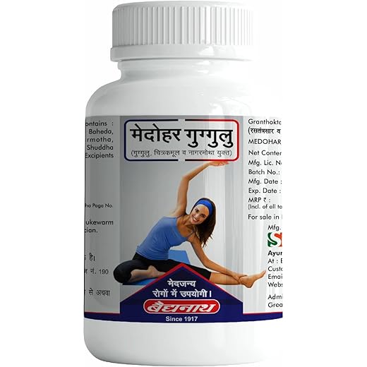 Baidyanath Medohar Guggulu - Weight Management - 120 Tablets