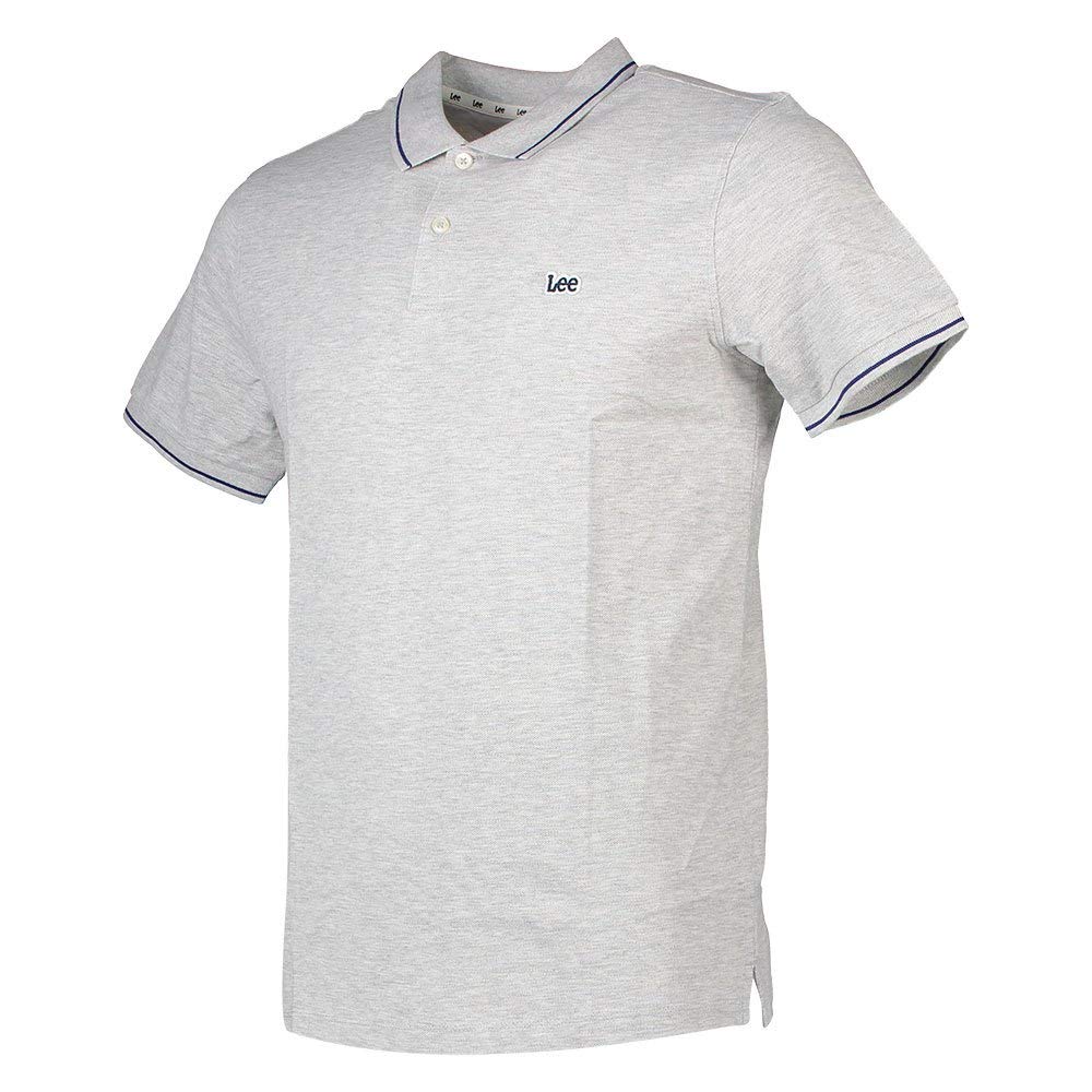 Lee - Poloshirt Herren - Regular Fit - Pique Polo - Sharp Grey Mele