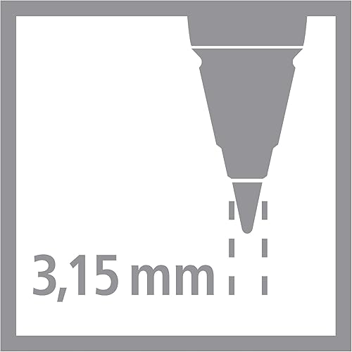 Miniatura 11 de STABILO Portaminas Ergonómico EASYergo 3.15 - Zurdo - RosaLila + Sacapuntas