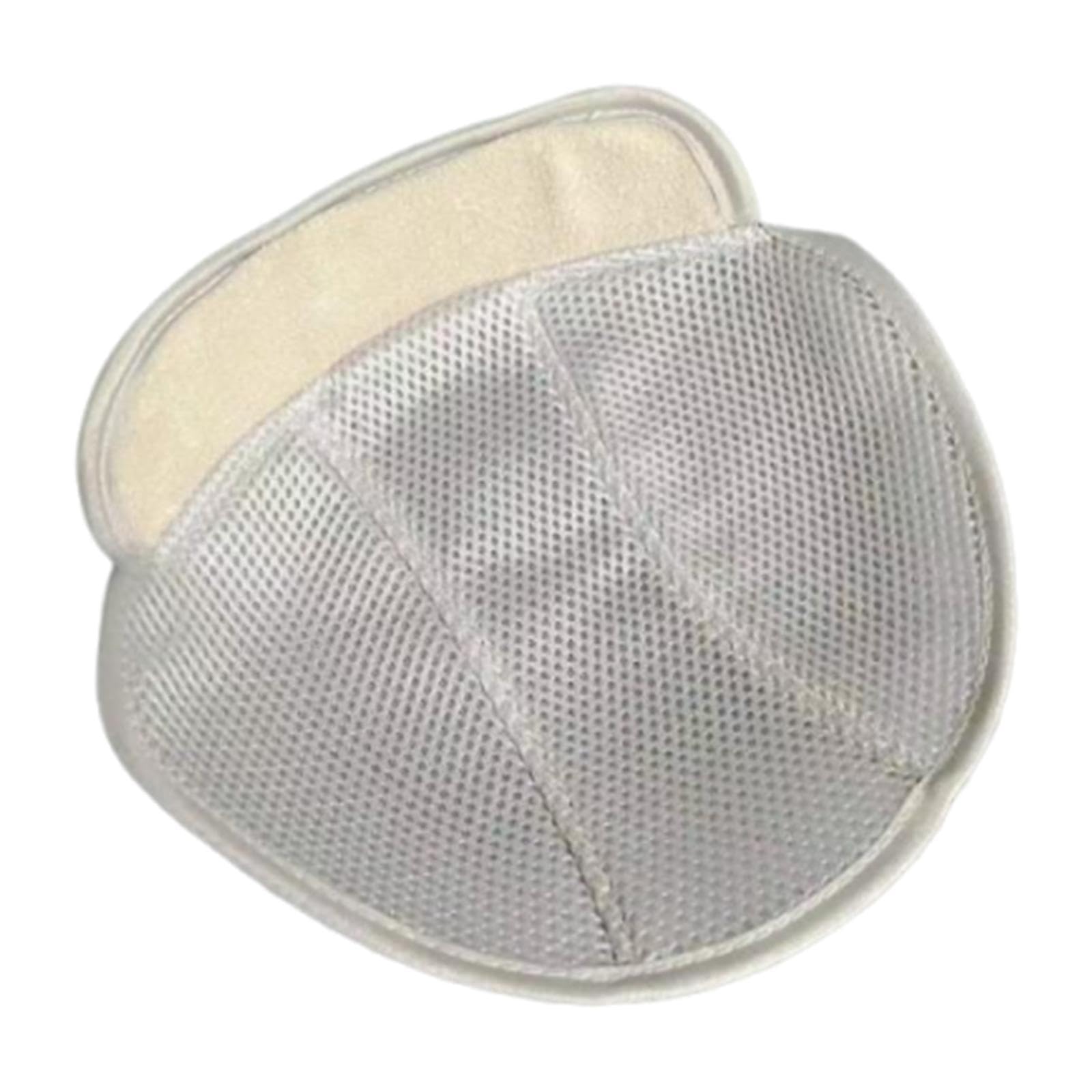 Forro para cascos de protección gris con banda de sudor desmontable lavable