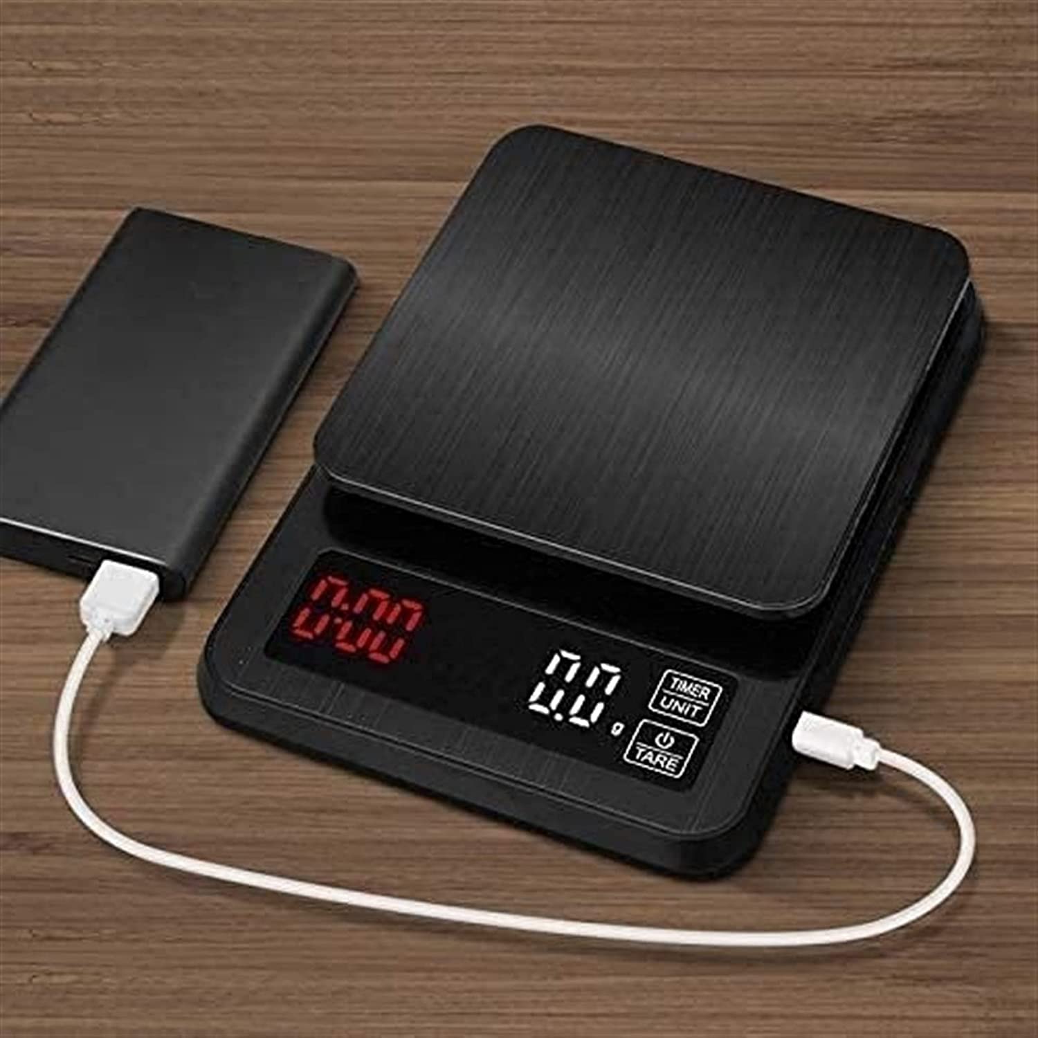 Bilancia digitale per alimenti di grandi dimensioni, peso grammi e OZ, 5kg/0.1g bilancia da cucina per cucinare la cottura, bilancia elettronica ad alta precisione con display LCD